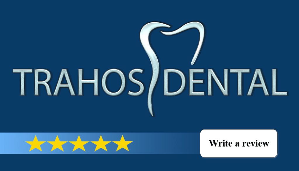 Trahos Dental Business Card - Front