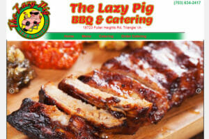 the Lazy Pig Bbq & Catering (lazypigbbqcateringva.com) Web Site