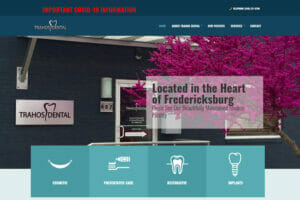 Trahos Dental (myfredericksburgdentist.com) Home Page