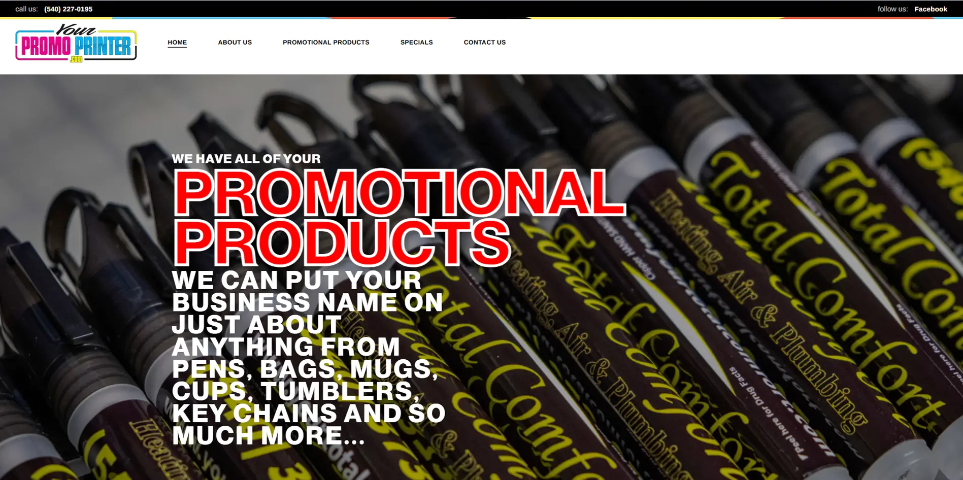 Your Promo Printer Homepage
