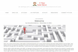 I Have Some Nerve (ihavesomenerve.com) Homepage