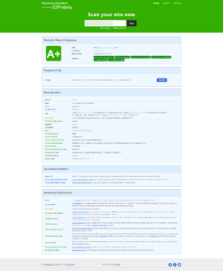Security Headers Report