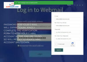 Password Phishing Site