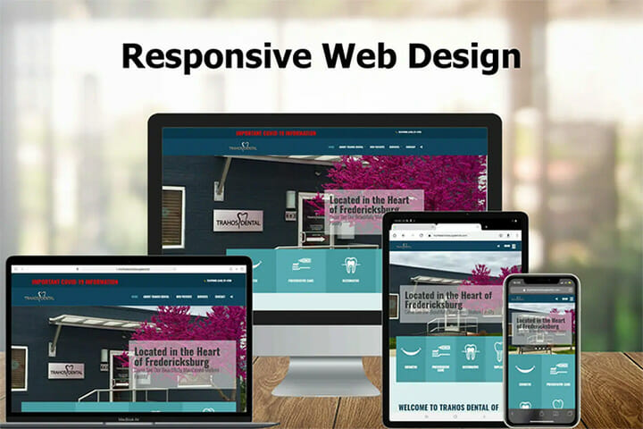 Responsive Web Design at Simply Web Services of Fredericksburg, VA