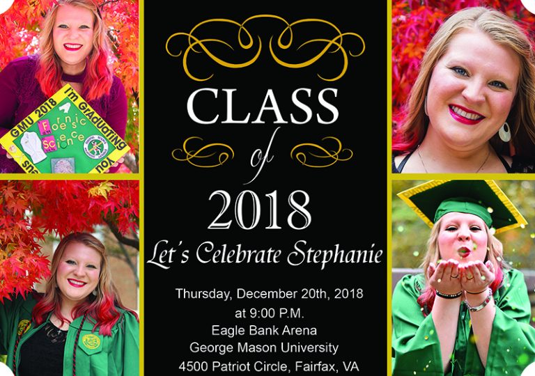 Graduation Announcement Card Graduation Announcement Card