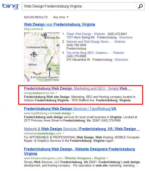Web Design Fredericksburg Va - Bing Serps Web Design Fredericksburg Va - Bing Serps