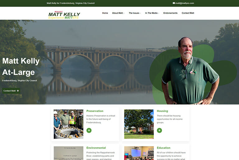 Matt Kelly for Fredericksburg City Council