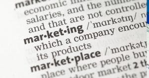the Word Marketing in a Dictionary