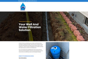 All Water Filtration and Well Services Screengrab