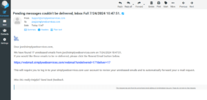 Phishing Email