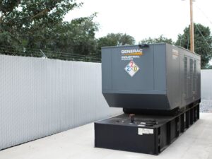 One of the Generac Diesel Generators