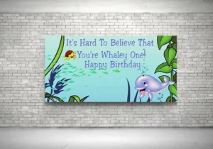 Children's 1st Birthday Banner