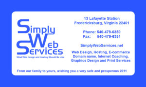 Simply Web Services - Sws- Fnf 2011 Banner