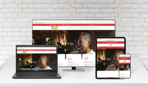 the Angie Lewis Ministries Responsive WordPress Website