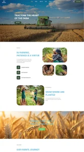 Farming Sample Website
