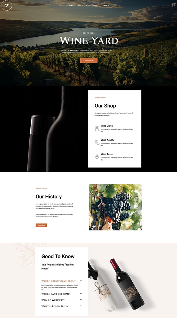 Winery Sample 2