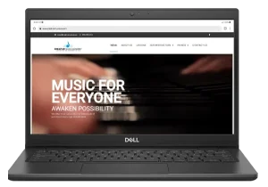 Creative Music Academy Laptop