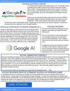 Fall 2024 Sws Newsletter – Page 2 Fall 2024 Sws Newsletter – Page 2