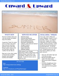 Summer 2023 Sws Newsletter – Page 1