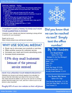 Newsletter Layout from Simply Web Services Newsletter Layout from Simply Web Services