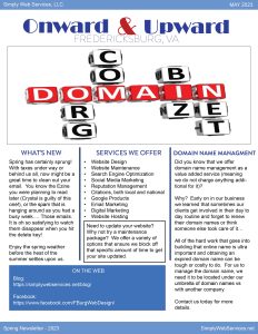 Spring 2023 Sws Newsletter – Page 1