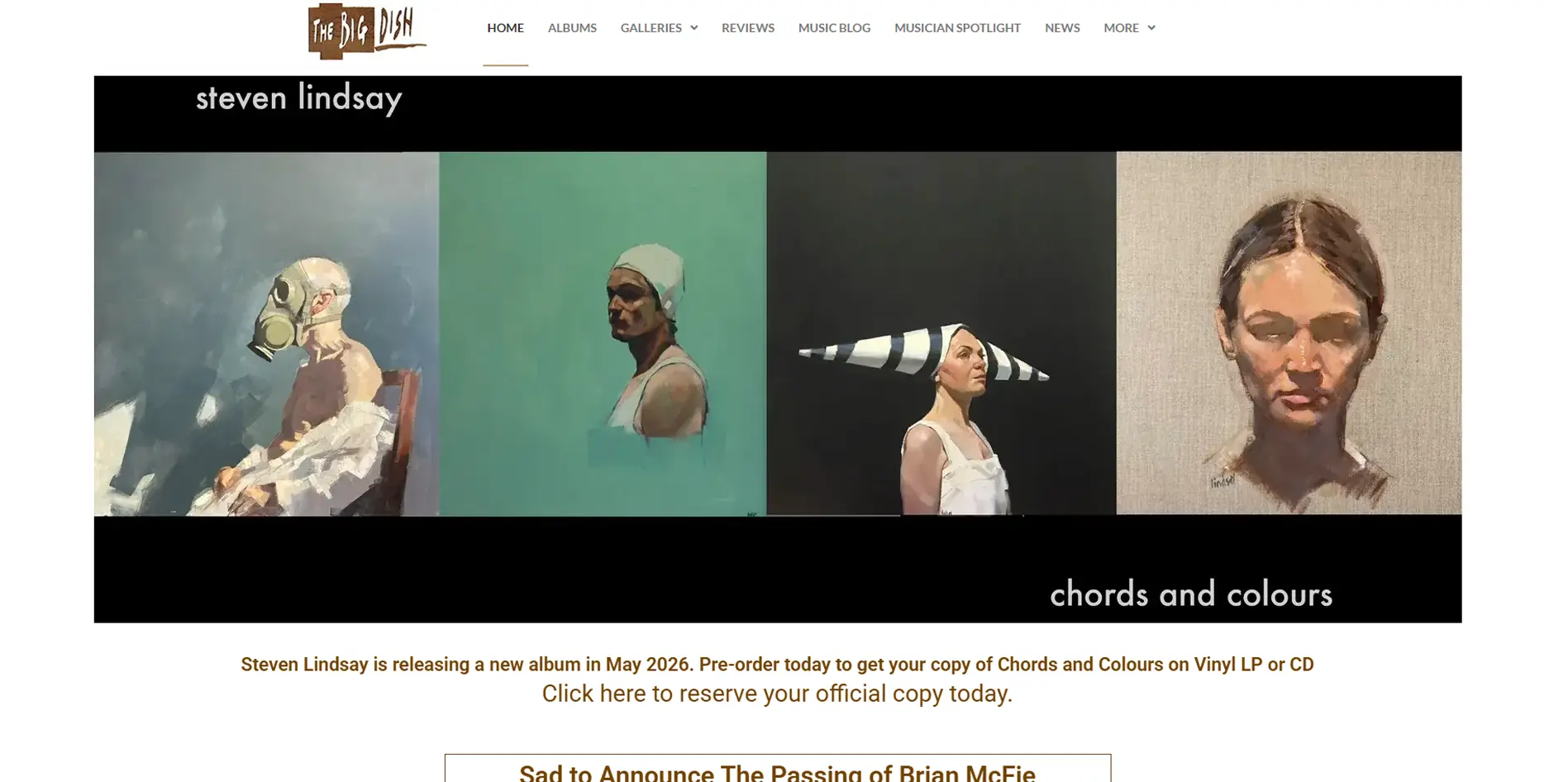 Steven Lindsay Homepage