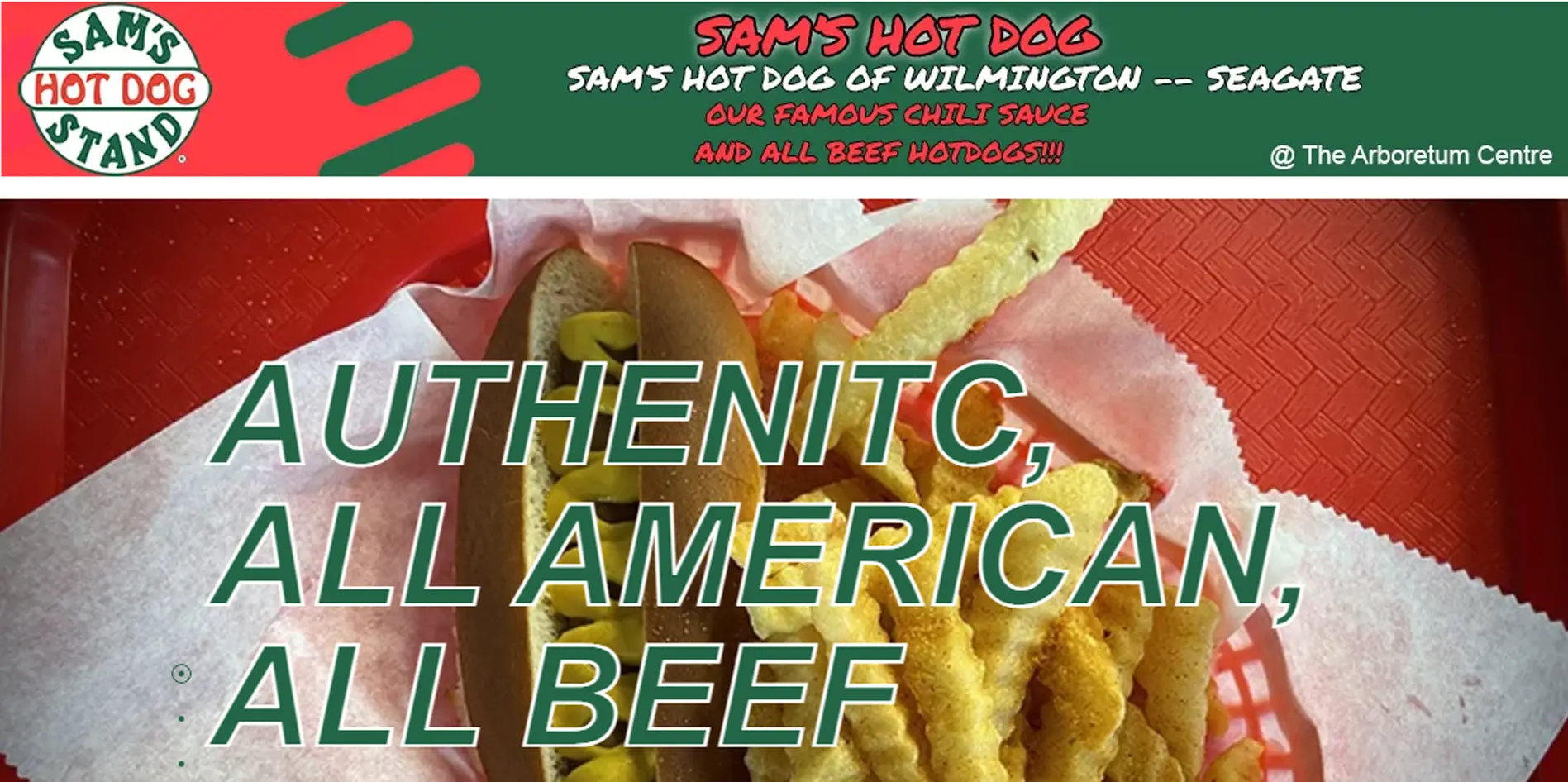 Sam’s Hot Dog Stand of Wilmington, Nc Homepage Sam’s Hot Dog Stand of Wilmington, Nc Homepage