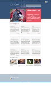 Friends4matt.org Campaign Website from 2020
