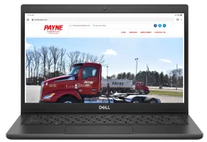 Payne Logistics Responsive Laptop