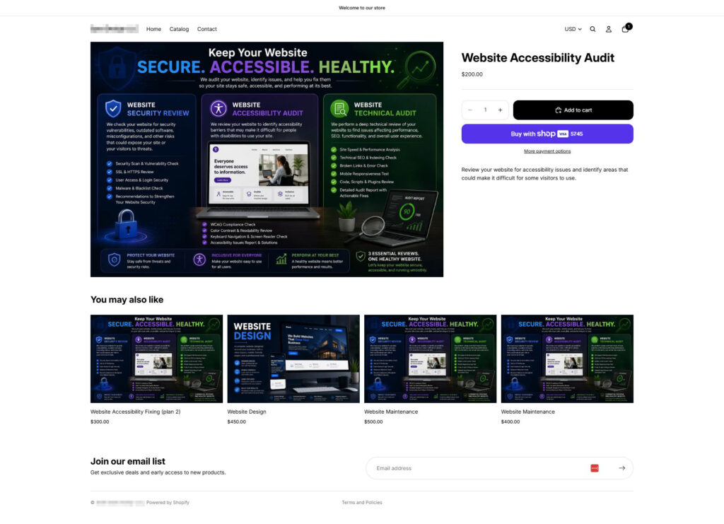 One of the Pages Setup by the Person Impersonating Simply Web Services One of the Pages Setup by the Person Impersonating Simply Web Services